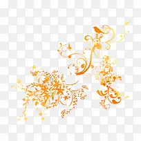 橙色花纹-空若网 橙色花纹-空若网