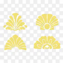 简约扇形边框-空若网 简约扇形边框-空若网