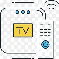 智能电视盒设计图标-空若网 智能电视盒设计图标-空若网
