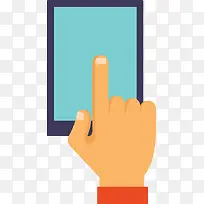 手指点击平板电脑-空若网 手指点击平板电脑-空若网