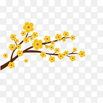 黄色的梅花-空若网 黄色的梅花-空若网