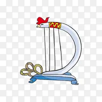 竖琴ai图片素材-空若网 竖琴ai图片素材-空若网