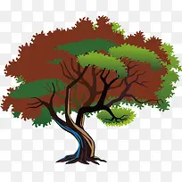 魔幻古树水墨中国画古树-空若网 魔幻古树水墨中国画古树-空若网