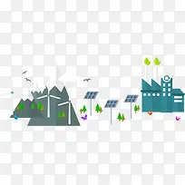 矢量扁平化能源图案-空若网 矢量扁平化能源图案-空若网
