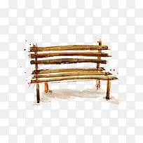 木椅卡通插画-空若网 木椅卡通插画-空若网