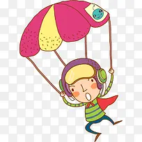 热气球男孩-空若网 热气球男孩-空若网