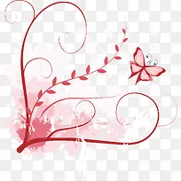 潮流墨迹花纹-空若网 潮流墨迹花纹-空若网