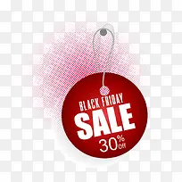 红色网格背景打折标签-空若网 红色网格背景打折标签-空若网