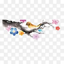 �ʻ���֦�ϵ�С��-������