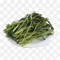 盘子里的空心菜-空若网 盘子里的空心菜-空若网