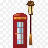 复古电话亭设计-空若网 复古电话亭设计-空若网