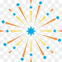 春节卡通多彩烟花-空若网 春节卡通多彩烟花-空若网