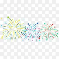 春节多彩美丽烟花-空若网 春节多彩美丽烟花-空若网