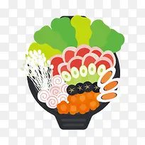 一个黑色篮子里的蔬菜-空若网 一个黑色篮子里的蔬菜-空若网