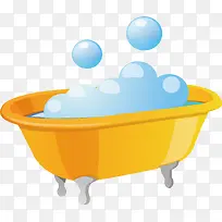 浴盆png矢量元素-空若网 浴盆png矢量元素-空若网