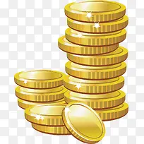 金币png矢量素材-空若网 金币png矢量素材-空若网