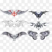 黑白翅膀-空若网 黑白翅膀-空若网