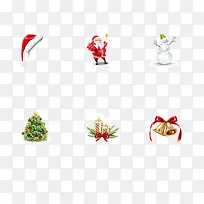 圣诞节元素小贴图-空若网 圣诞节元素小贴图-空若网