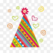 生日帽子元素-空若网 生日帽子元素-空若网