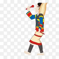 ³ª¸èµÄ¹þÄá×åÅ®ÐÔʸÁ¿ËزÄ-¿ÕÈôÍø ³ª¸èµÄ¹þÄá×åÅ®ÐÔʸÁ¿ËزÄ-¿ÕÈôÍø