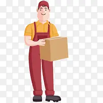 可爱快递员-空若网 可爱快递员-空若网