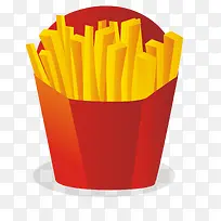 卡通薯条食物设计-空若网 卡通薯条食物设计-空若网