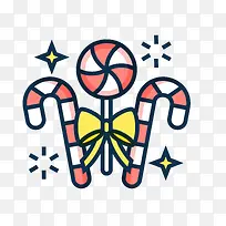 矢量卡通扁平化糖果免抠-空若网 矢量卡通扁平化糖果免抠-空若网