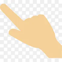 矢量图创意手指手黄色-空若网 矢量图创意手指手黄色-空若网