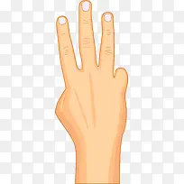 黄色发誓手指手势-空若网 黄色发誓手指手势-空若网