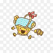 手绘菜篮子图形-空若网 手绘菜篮子图形-空若网