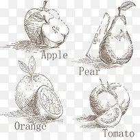 手绘水果设计-空若网 手绘水果设计-空若网