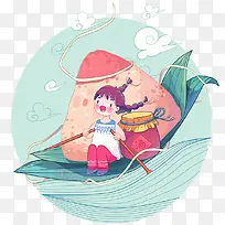 清新中国风端午节促销宣传-空若网 清新中国风端午节促销宣传-空若网