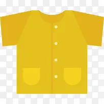 矢量图水彩黄色上衣-空若网 矢量图水彩黄色上衣-空若网