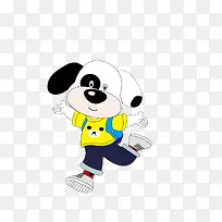 奔跑的小狗-空若网 奔跑的小狗-空若网