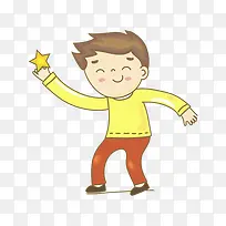 手绘男孩-空若网 手绘男孩-空若网