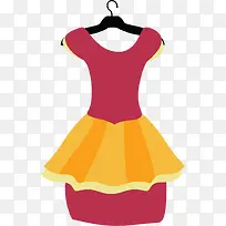 大红色上衣黄色裙子-空若网 大红色上衣黄色裙子-空若网