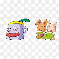 卡通杯子-空若网 卡通杯子-空若网