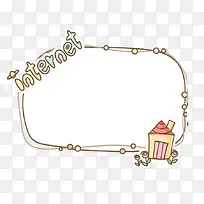 手绘卡通留言板免抠素材-空若网 手绘卡通留言板免抠素材-空若网