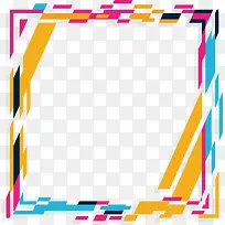 矢量图多彩画框设计-空若网 矢量图多彩画框设计-空若网