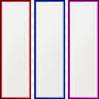 彩色竖副相框-空若网 彩色竖副相框-空若网