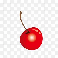 卡通手绘一个水果樱桃-空若网 卡通手绘一个水果樱桃-空若网