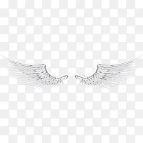 穿戴的矢量道具天使之翼-空若网 穿戴的矢量道具天使之翼-空若网