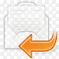 答复邮件图标-空若网 答复邮件图标-空若网