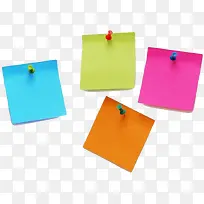 多彩的便利签素材-空若网 多彩的便利签素材-空若网