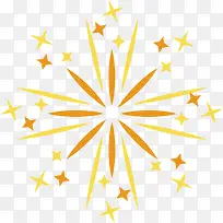 春节多彩卡通烟花-空若网 春节多彩卡通烟花-空若网