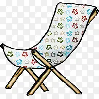 卡通手绘躺椅-空若网 卡通手绘躺椅-空若网