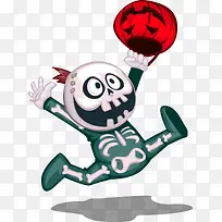 万圣节矢量小鬼素材-空若网 万圣节矢量小鬼素材-空若网