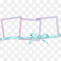 唯美清新三连环边框-空若网 唯美清新三连环边框-空若网