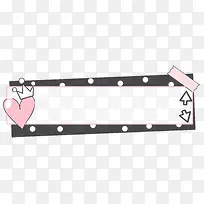 胶卷底片格式爱心对话框-空若网 胶卷底片格式爱心对话框-空若网