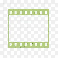 绿色胶卷式边框-空若网 绿色胶卷式边框-空若网